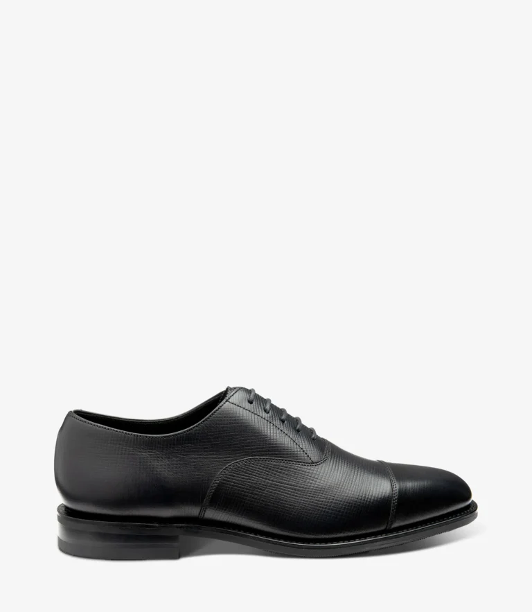 loake Aldwych Black Grain Calf Leather