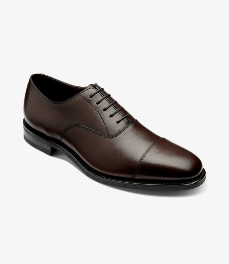 Loake Aldwych Dark Brown Grain Calf Leather