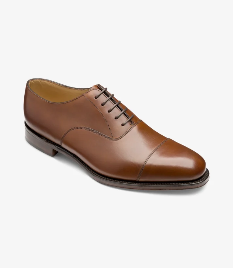 Loake Aldwych Mahogany Calf Leather