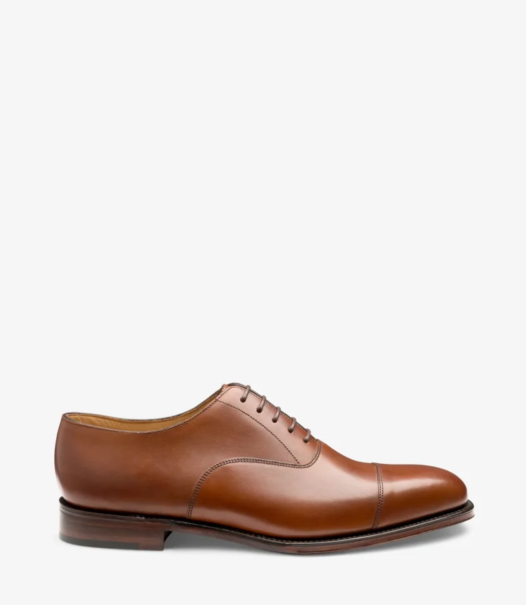 loake Aldwych Mahogany Calf Leather