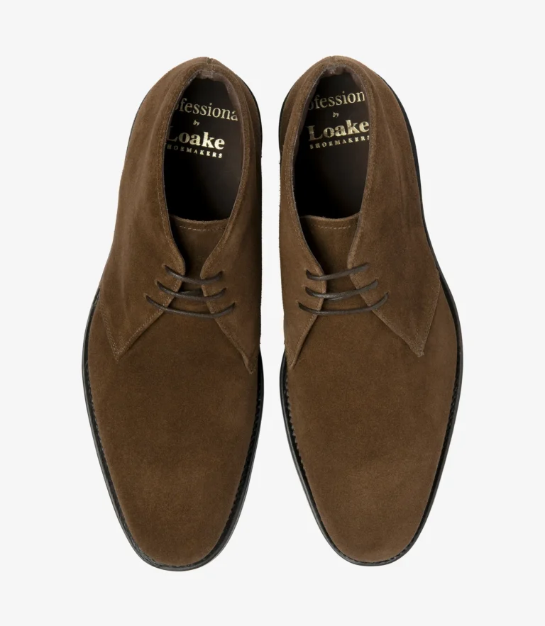 Loake Altman Brown Suede