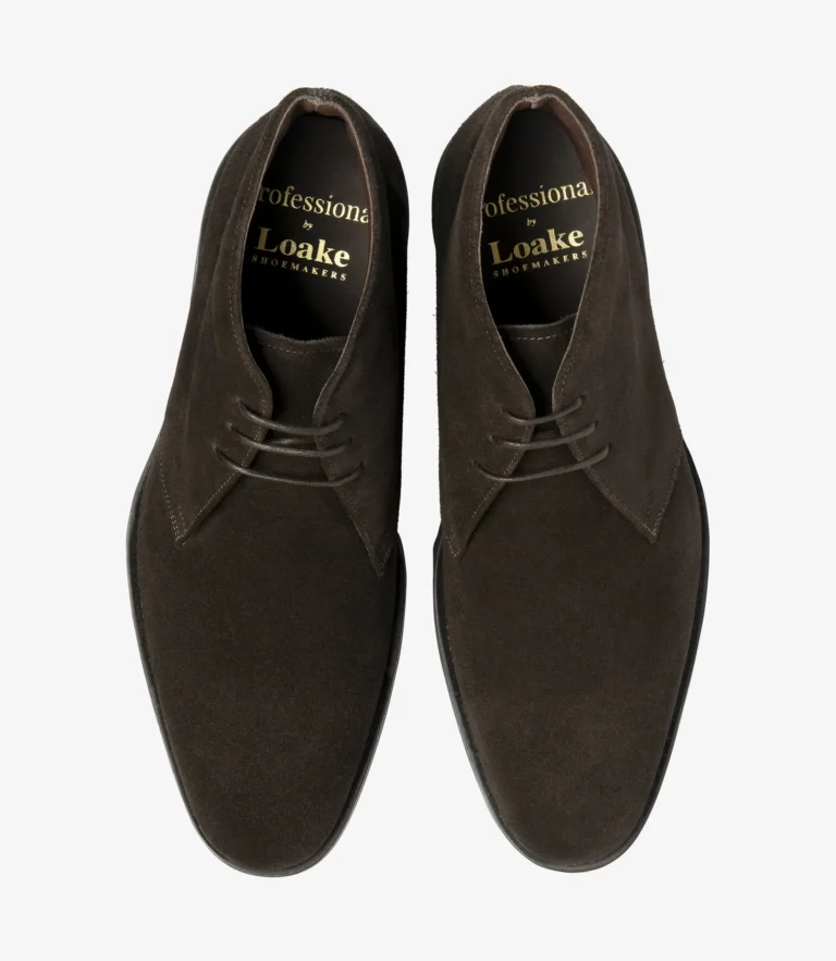 Loake Altman Dark Brown Suede
