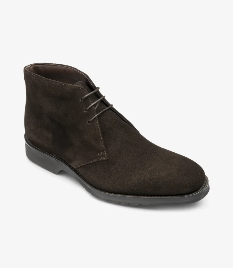Loake Altman Dark Brown Suede