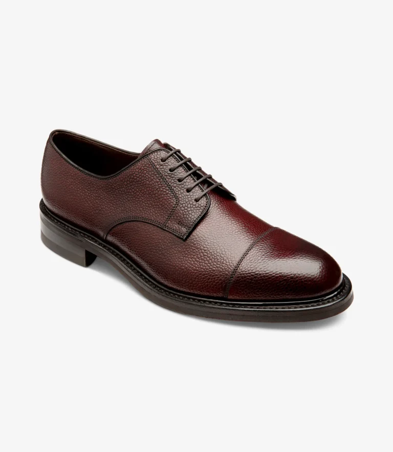 Loake Ampleforth Rosewood Grain Calf Leather