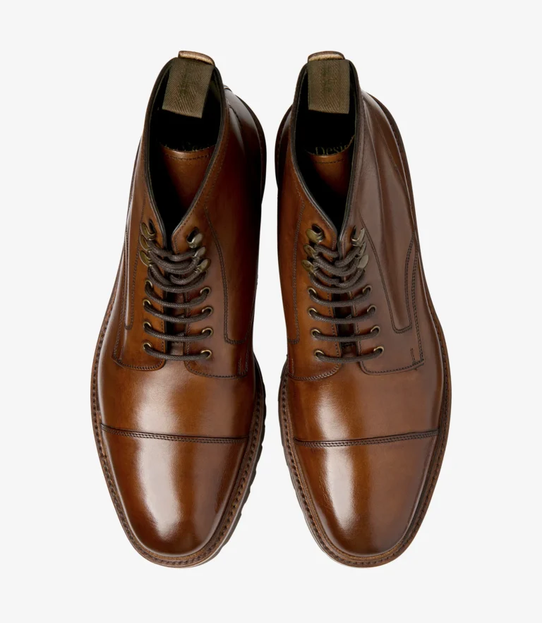 Loake Aquarius Cedar Calf Leather