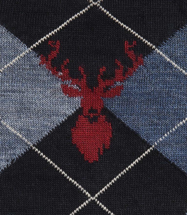 Loake Argyle Socks Navy