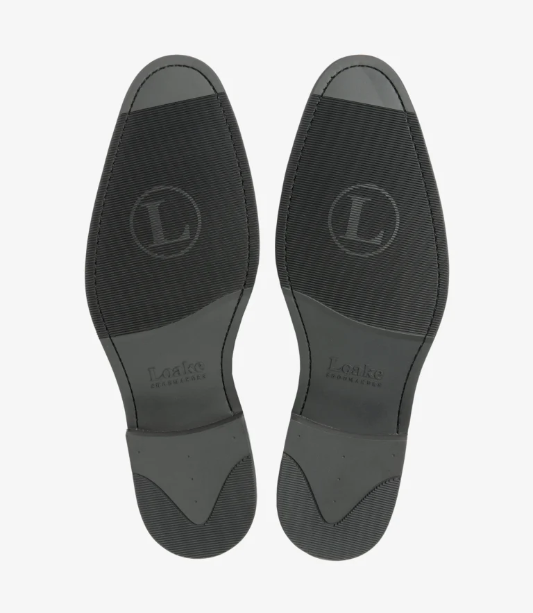 Loake Bale Black Calf Leather