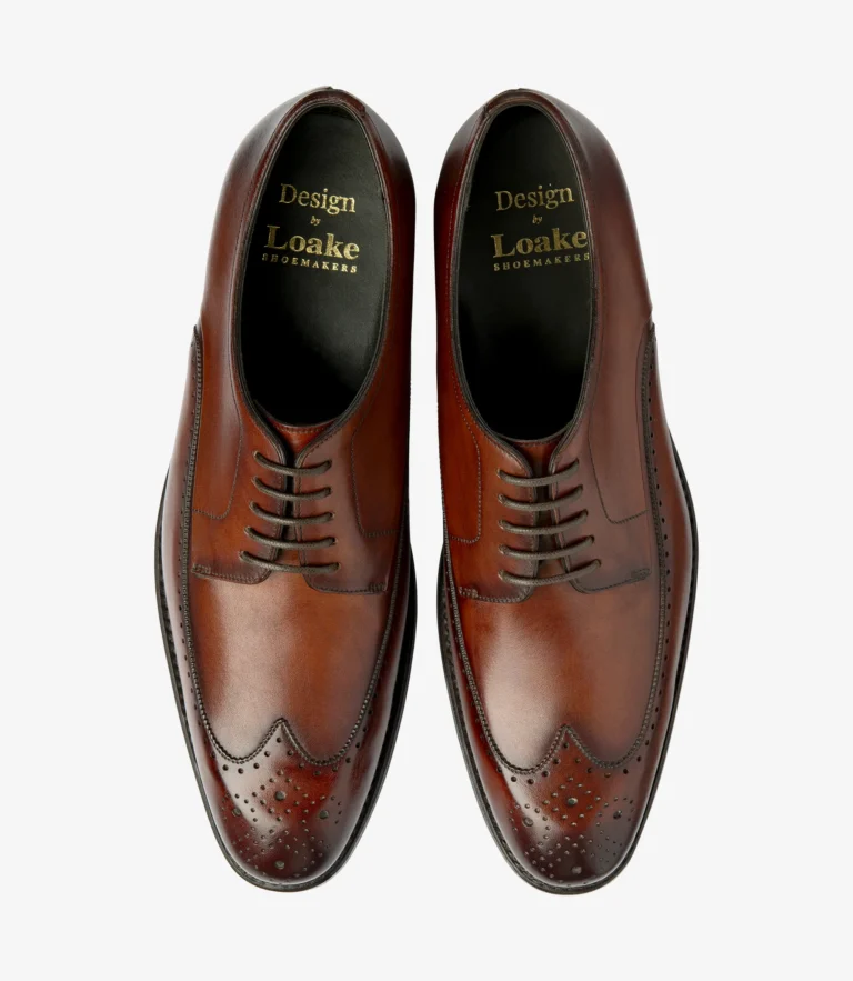 Loake Bale Scotch Patina Calf Leather