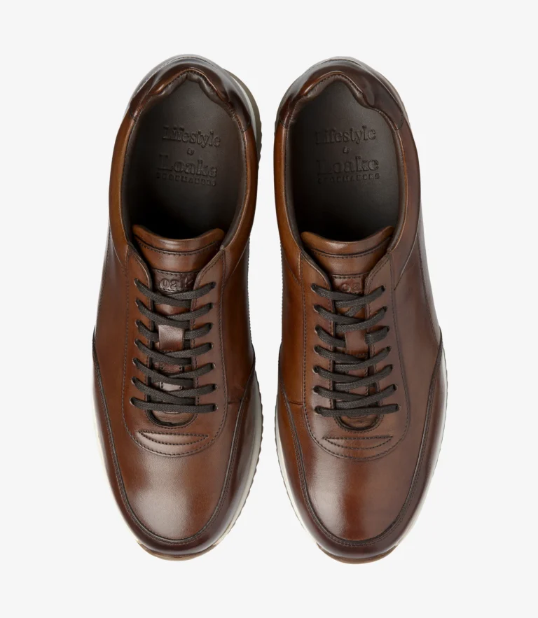 Loake Bannister Cedar Calf Leather