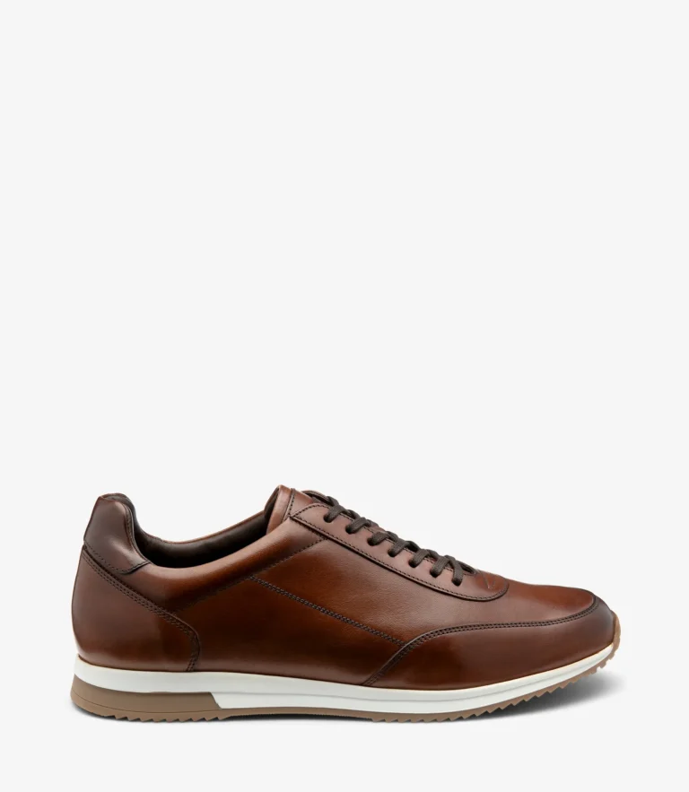 loake Bannister Cedar Calf Leather