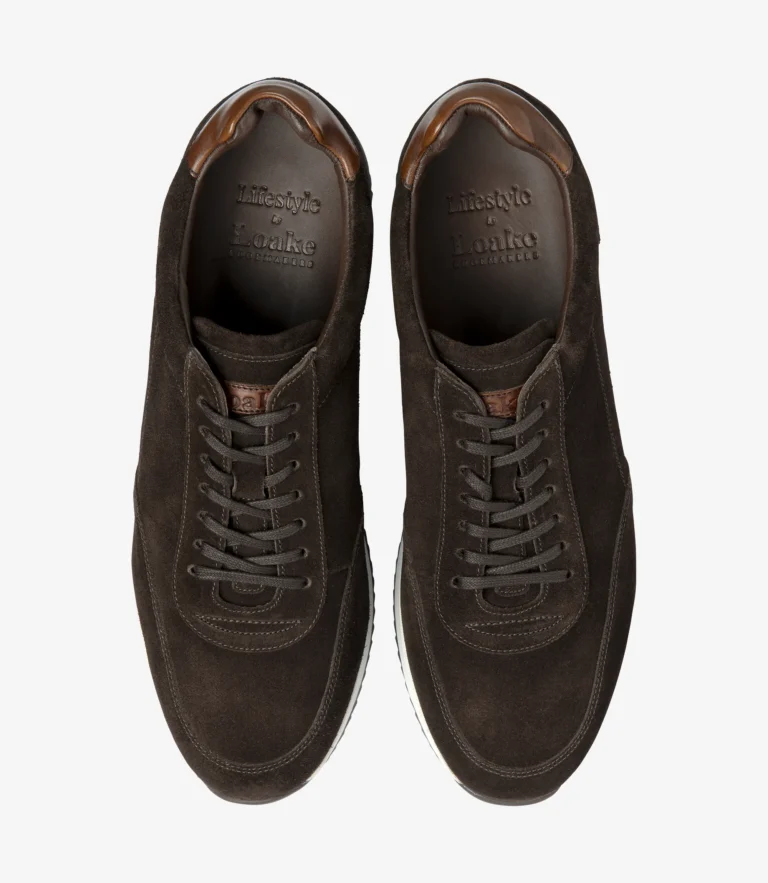 Loake Bannister Dark Brown Suede