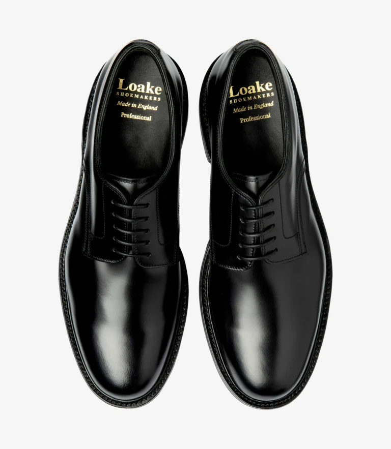 Loake Barbican Black Polished
