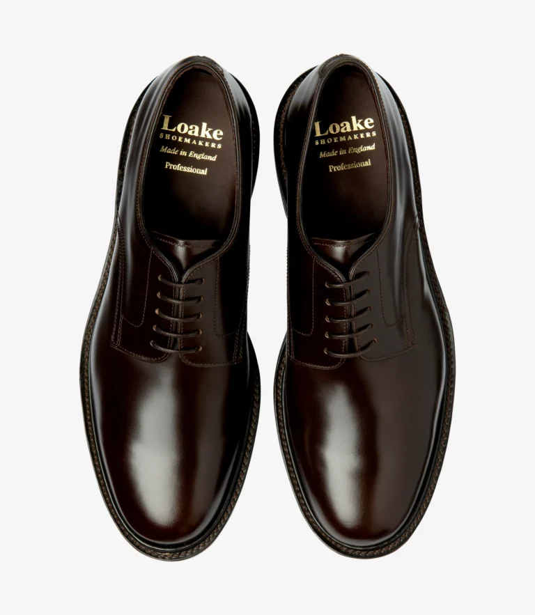 Loake Barbican Dark Brown Polished