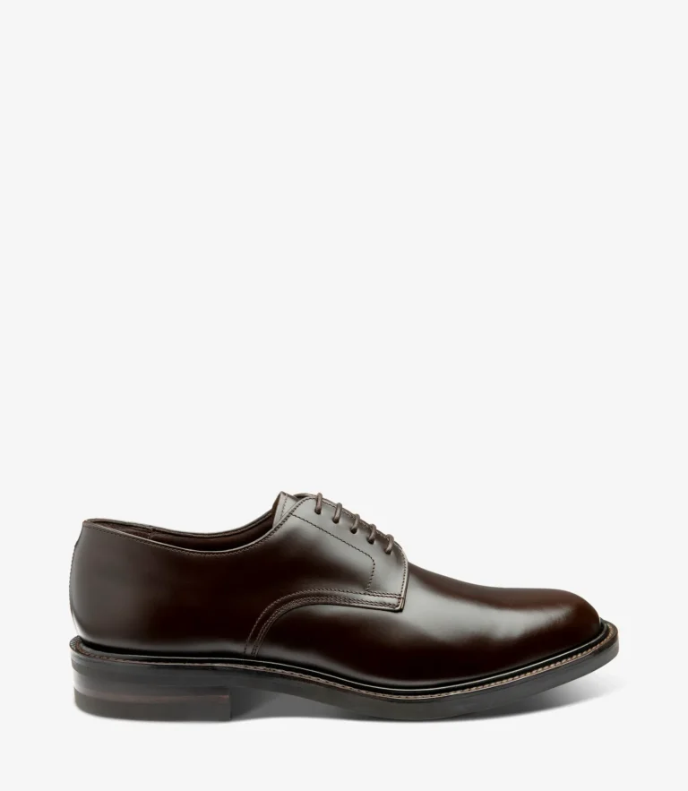 loake Barbican Dark Brown Polished