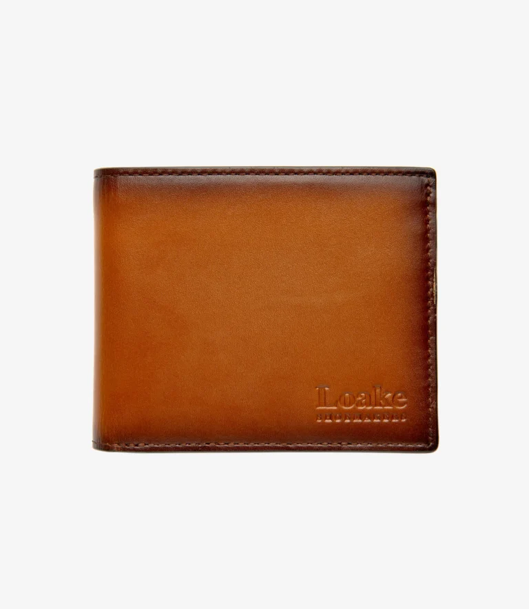 loake Barclay Wallet Brown Calf Leather