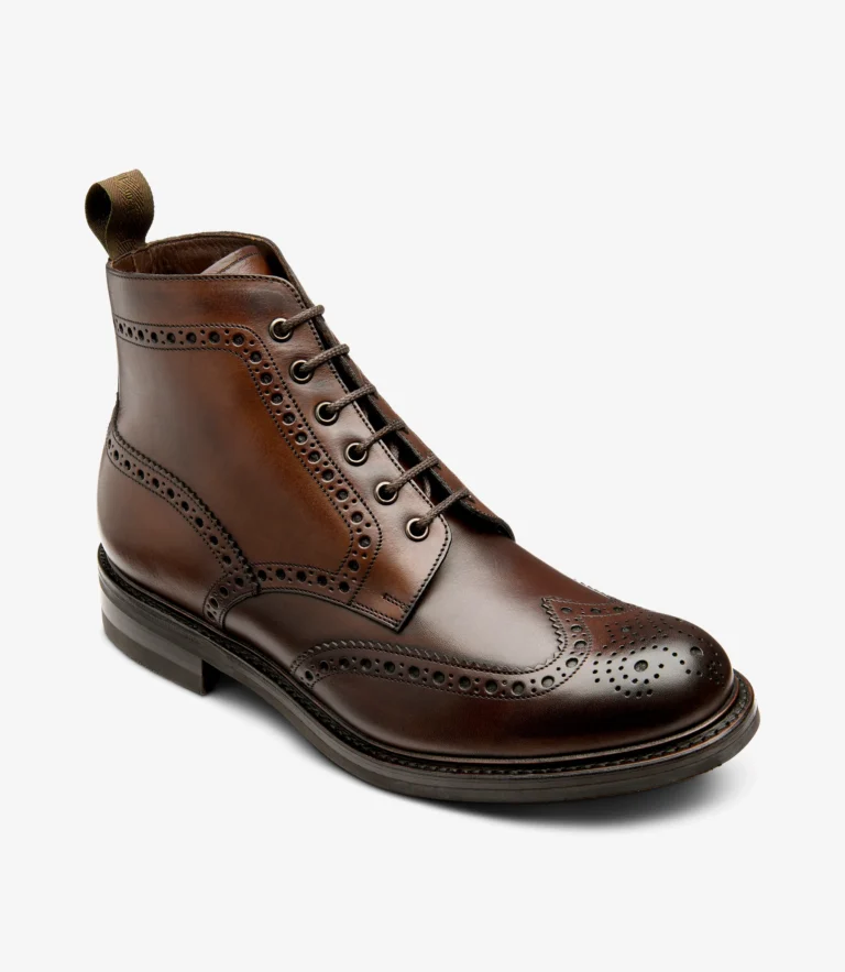 Loake Bedale Dark Brown Calf Leather