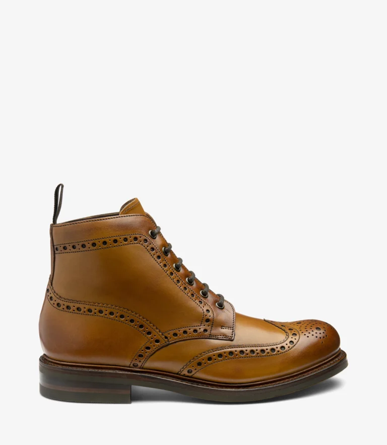 loake Bedale Tan Calf Leather