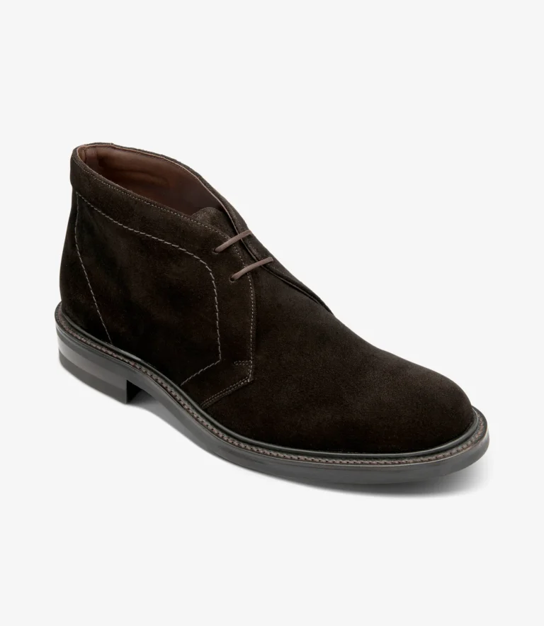 Loake Berkeley Dark Brown Suede