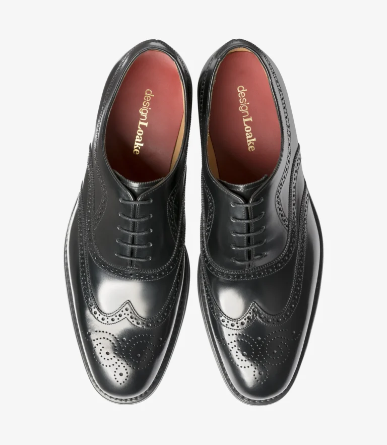 Loake Bloomsbury Black Polished