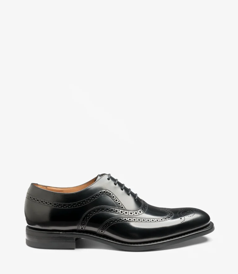 loake Bloomsbury Black Polished