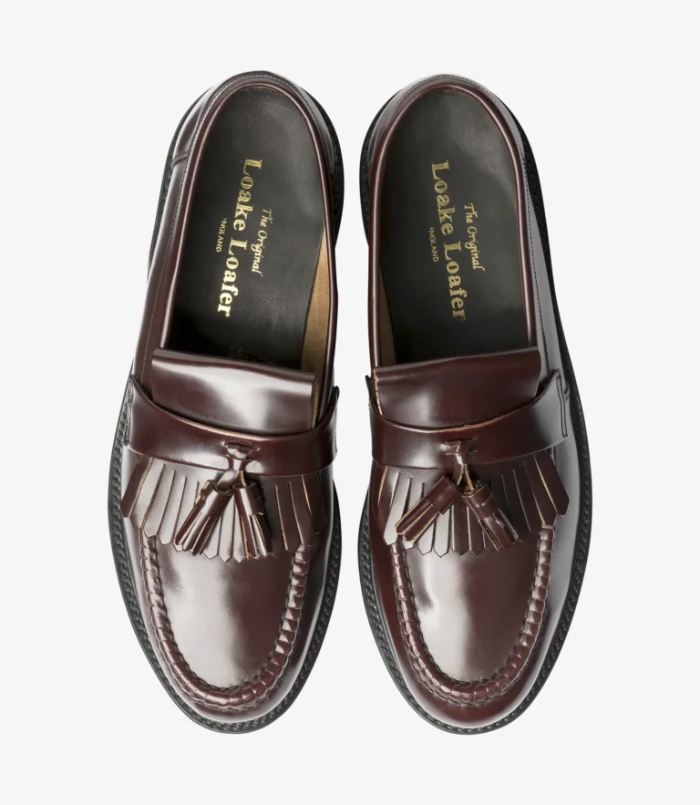 Loake Brighton Burgundy Polished
