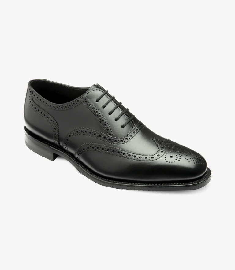 Loake Buckingham Black Calf Leather