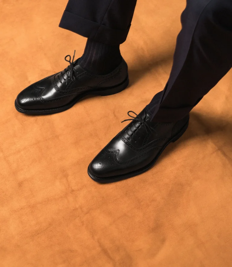 Loake Buckingham Black Calf Leather