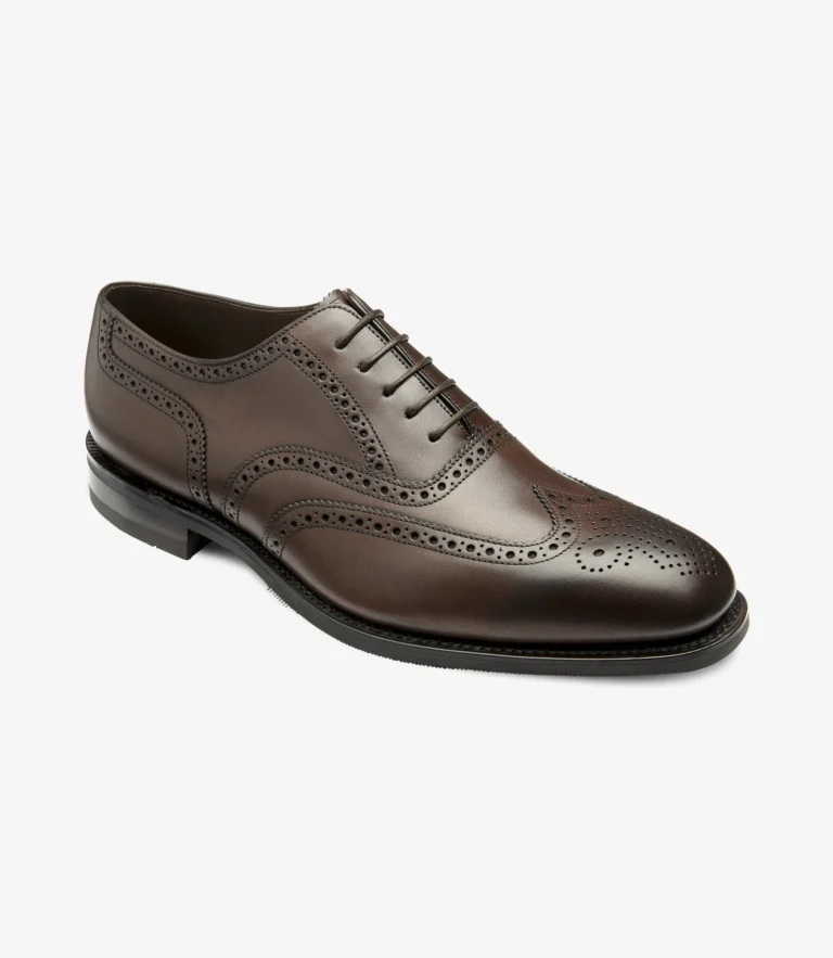Loake Buckingham Dark Brown Calf Leather