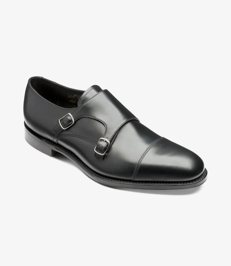 Loake Cannon Black Calf Leather