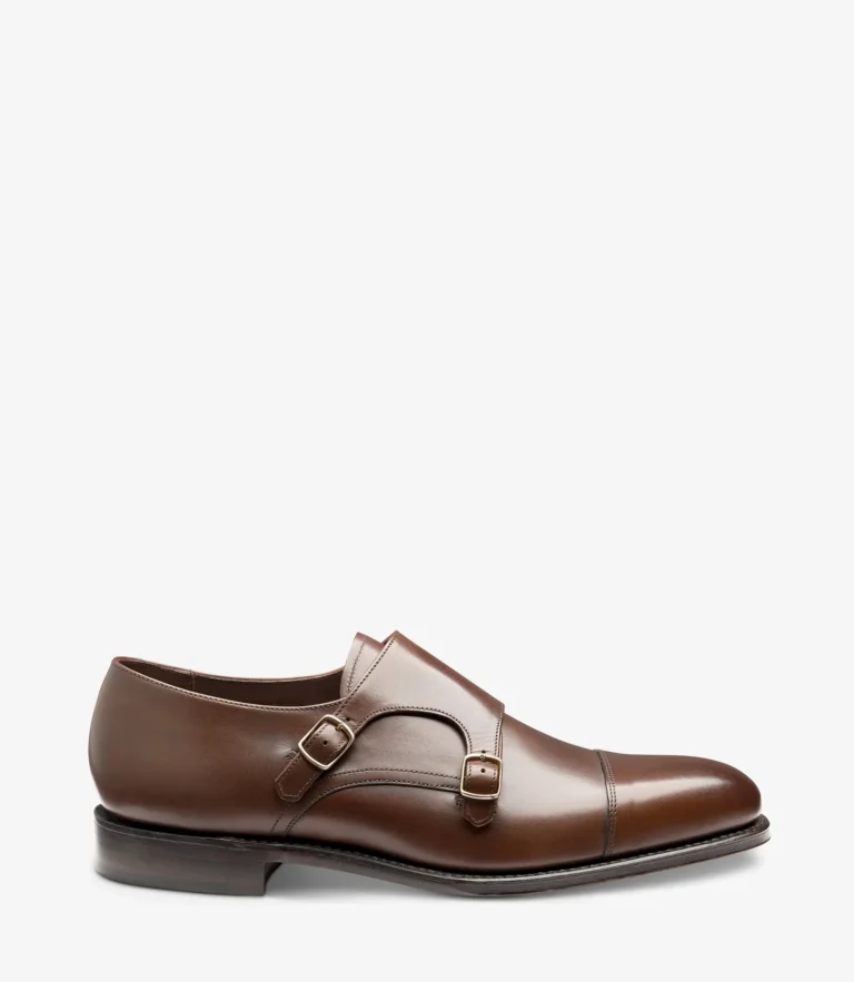 loake Cannon Dark Brown Calf Leather