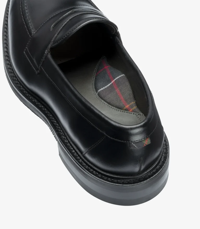 Loake Carmichael Black Calf Leather