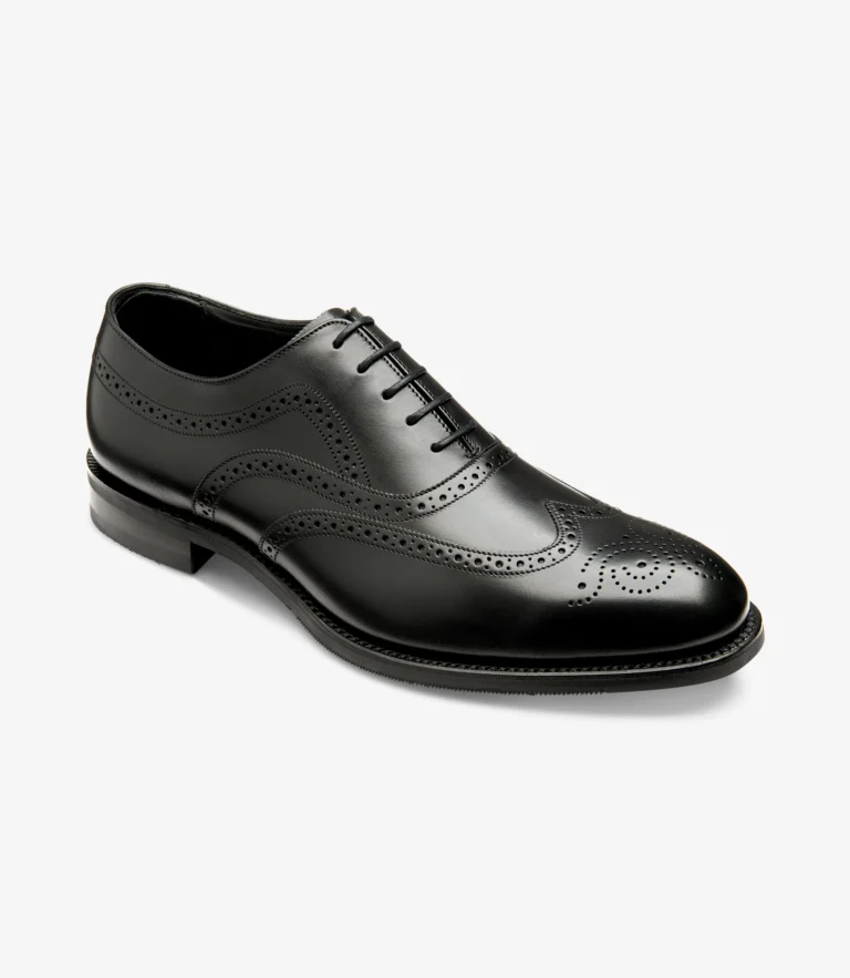 Loake Castlegate Black Calf Leather