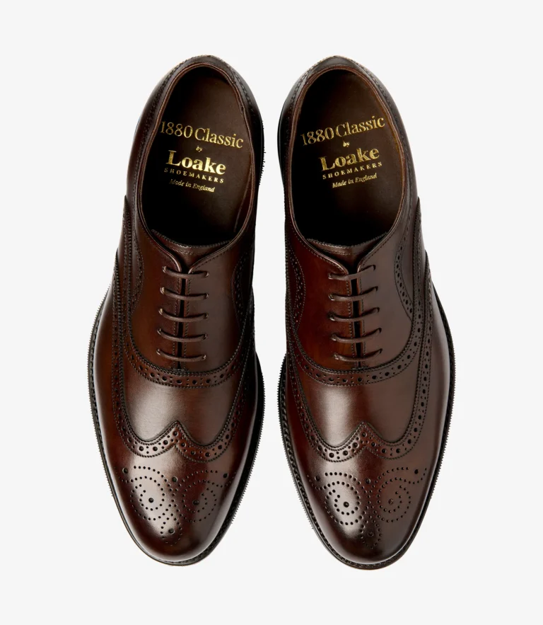 Loake Castlegate Scorched Walnut Calf Leather