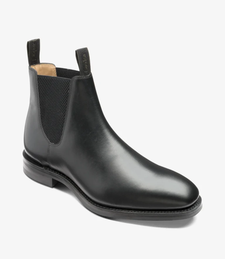Loake Chatsworth Black Calf Leather