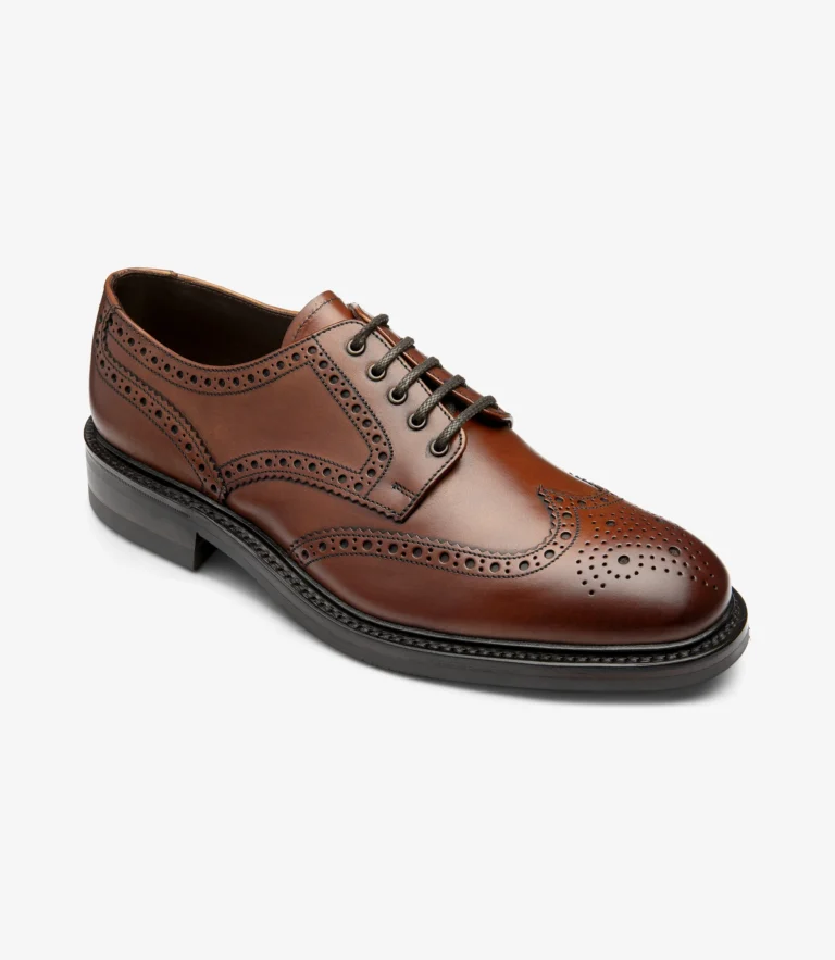 Loake Chester Mahogany Calf Leather
