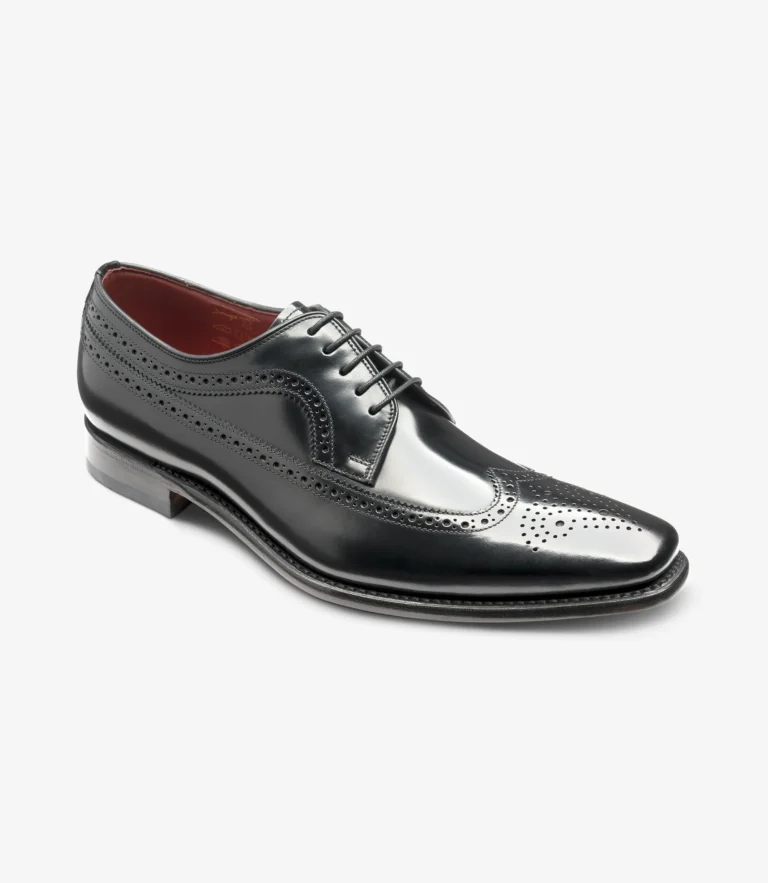 Loake Clint Black Calf Leather