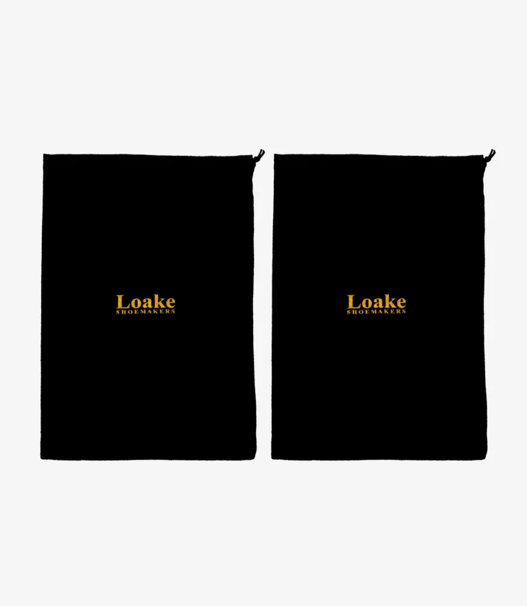 loake Cloth Boot Bags Black