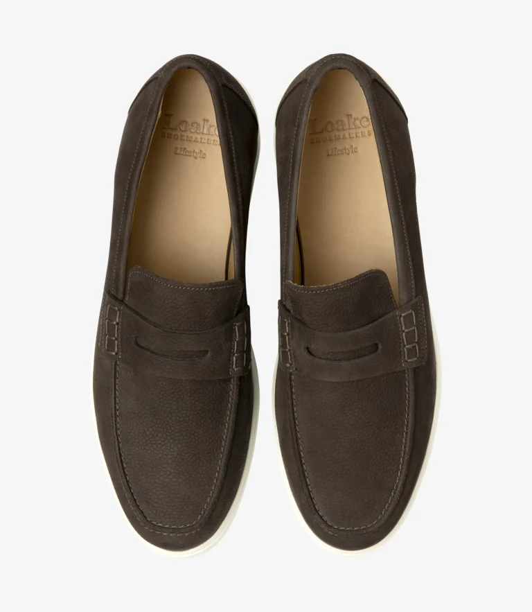 Loake Como Dark Brown Nubuck