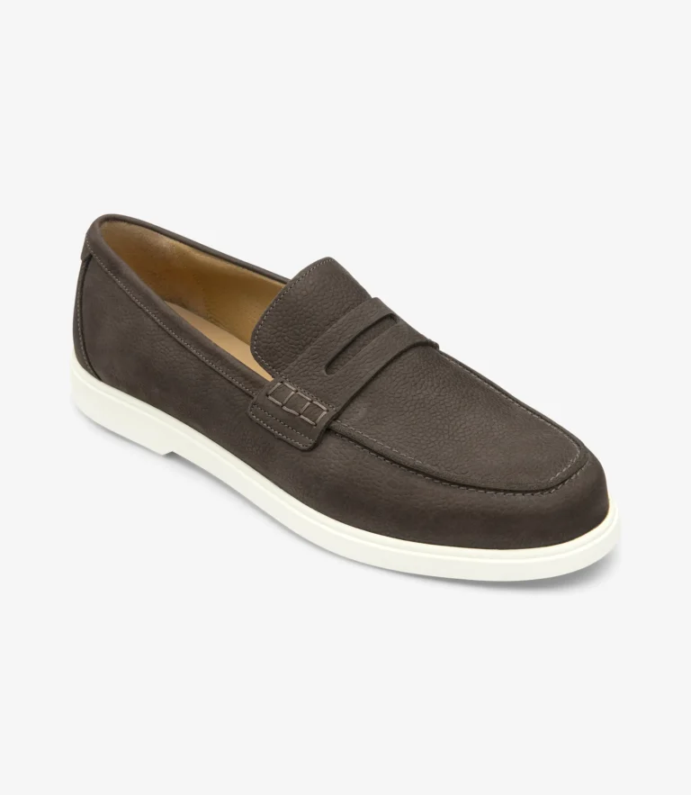 Loake Como Dark Brown Nubuck
