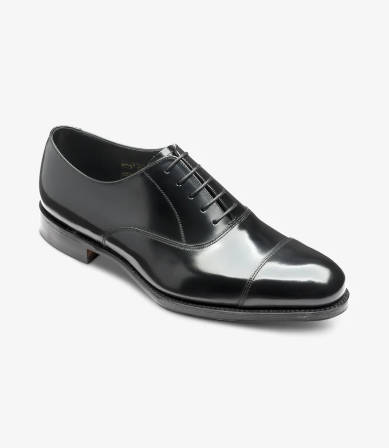 Loake Elgin Black Polished