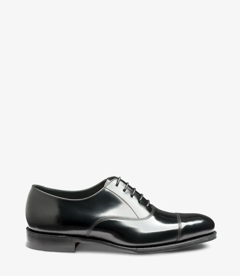 loake Elgin Black Polished
