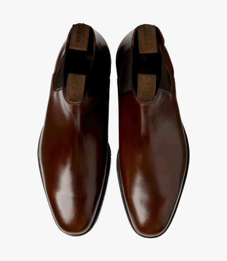 Loake Emsworth Dark Brown Calf Leather