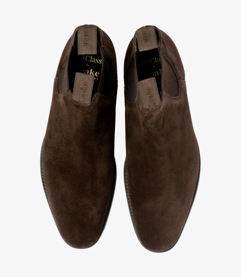 Loake Emsworth Dark Brown Suede