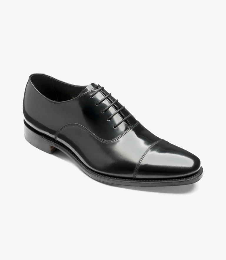 Loake Finsbury Black Polished