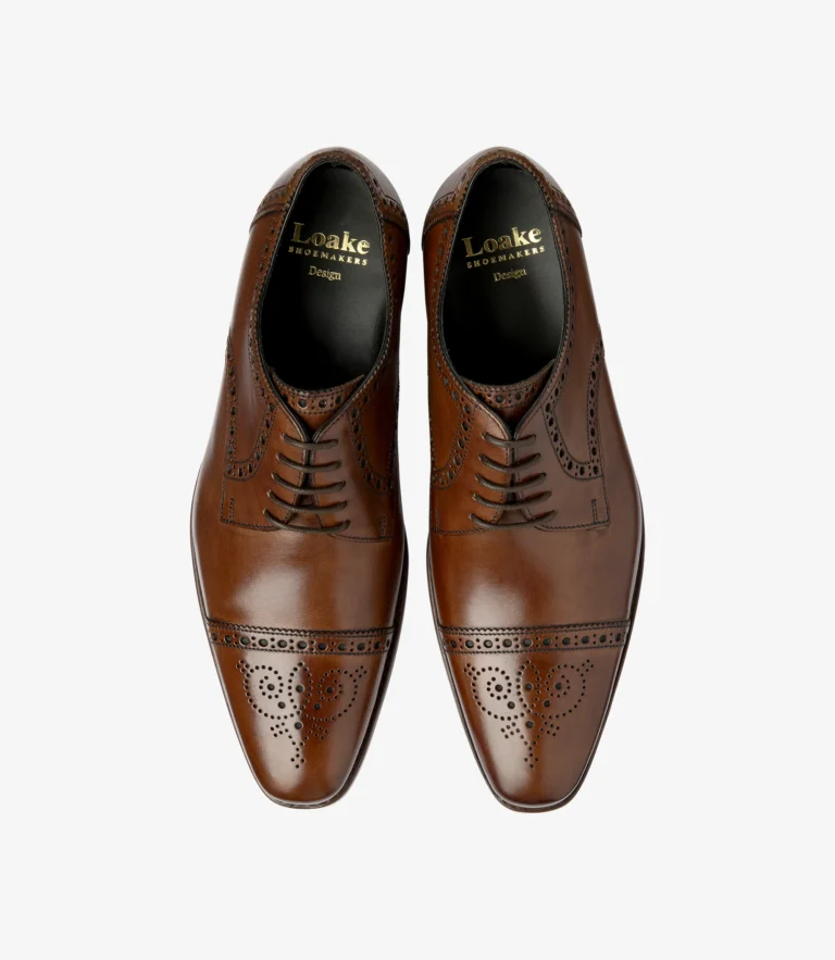 Loake Foley Cedar Calf Leather