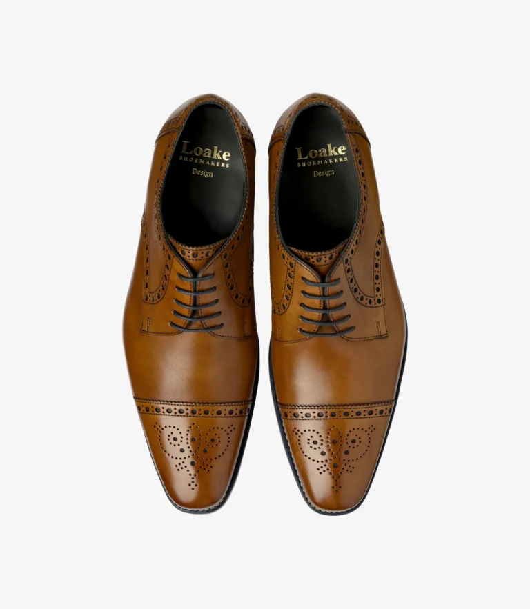Loake Foley Tan Calf Leather