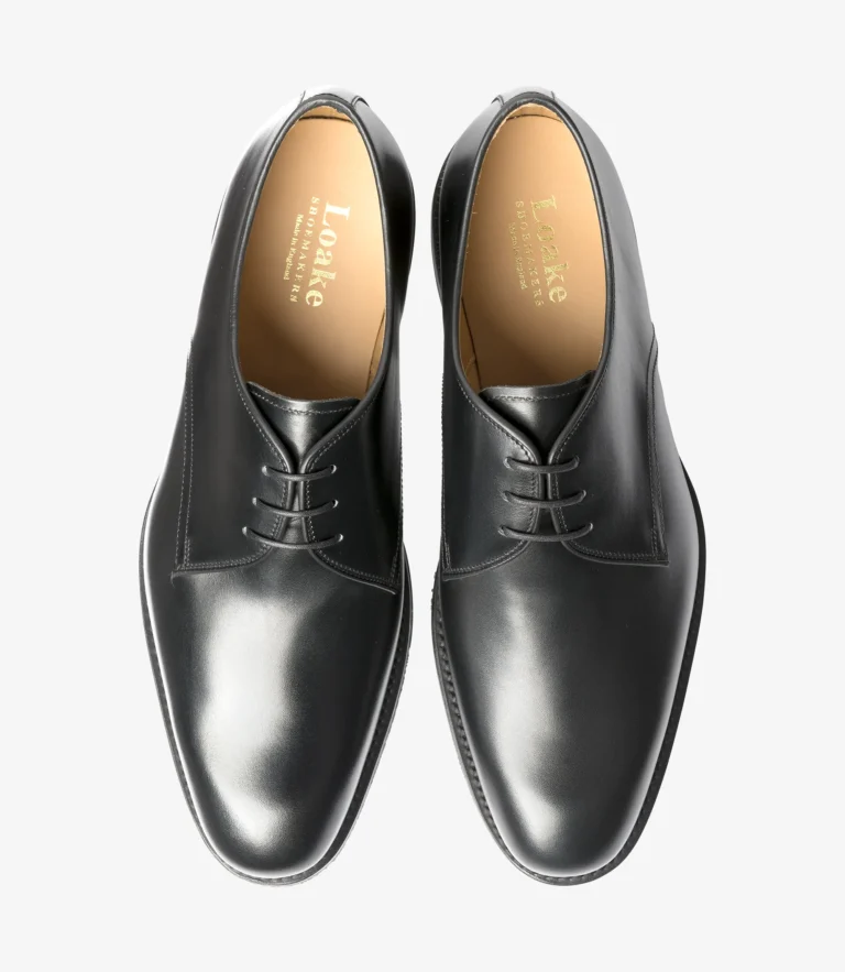Loake Gable Black Calf Leather