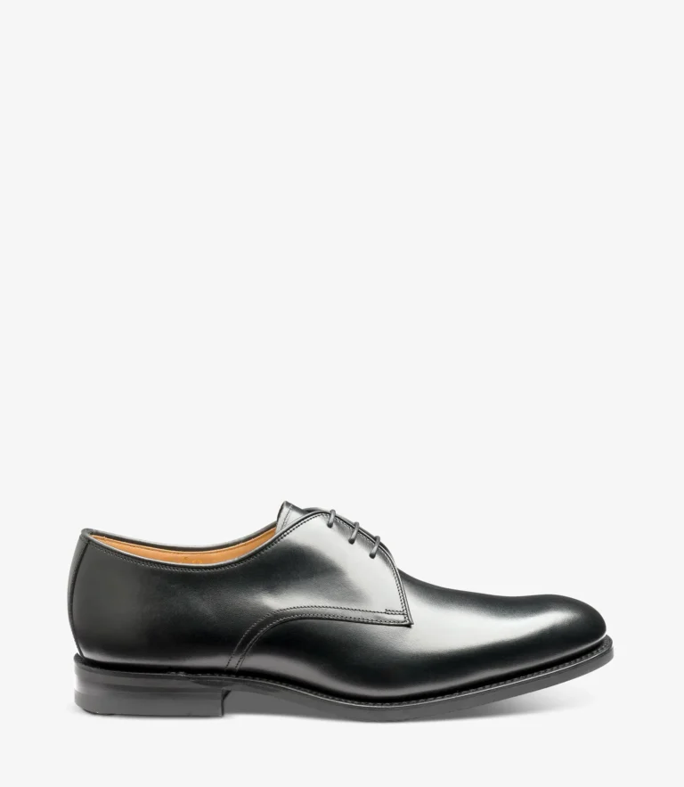 loake Gable Black Calf Leather