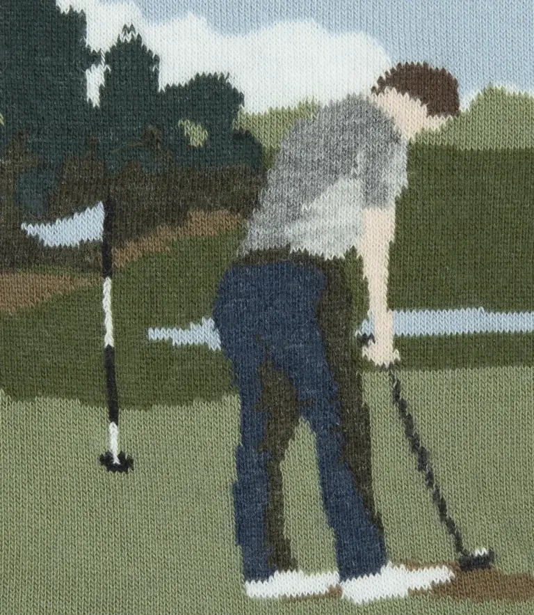 Loake Golf Socks Navy