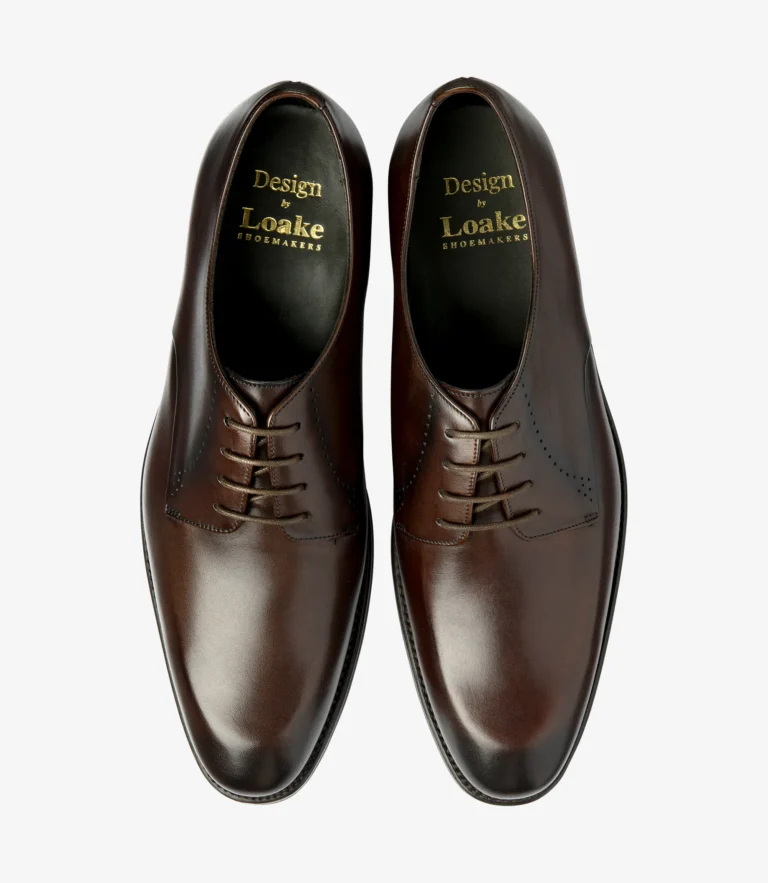 Loake Gosling Dark Brown Calf Leather